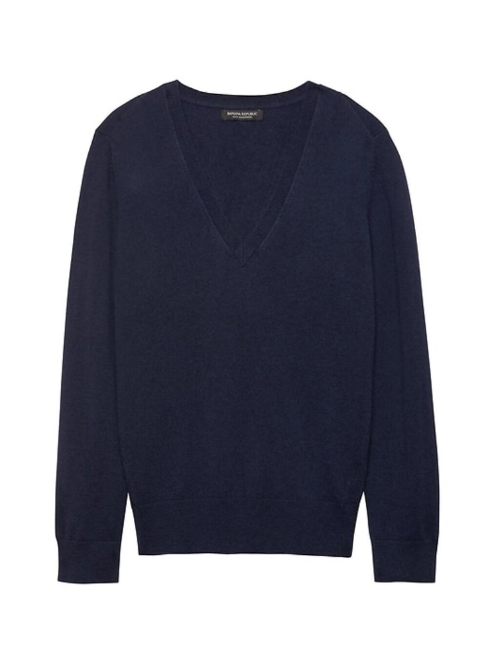 Petite Cashmere V-Neck Sweater